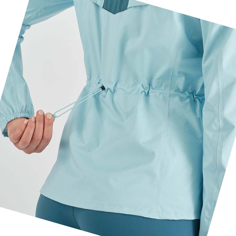 Chaquetas Salomon BONATTI WATERPROOF Mujer Verde Menta | MX 2477DFM